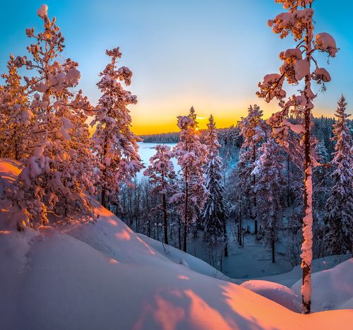 Уютная зима