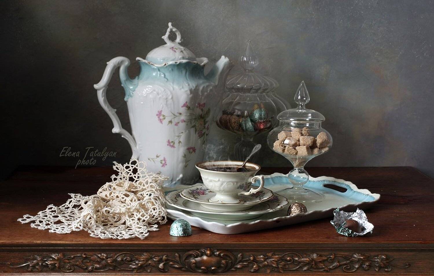 шоколад, фарфор, Елена Татульян