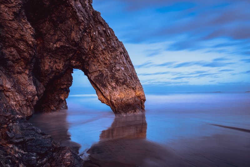 португалия, пляж, океан, скала, муравьед, атлантический океан, вода Муравьед фото превью
