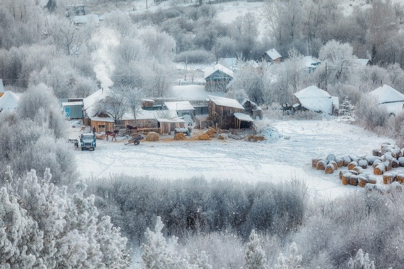 Деревенское подворье фото превью