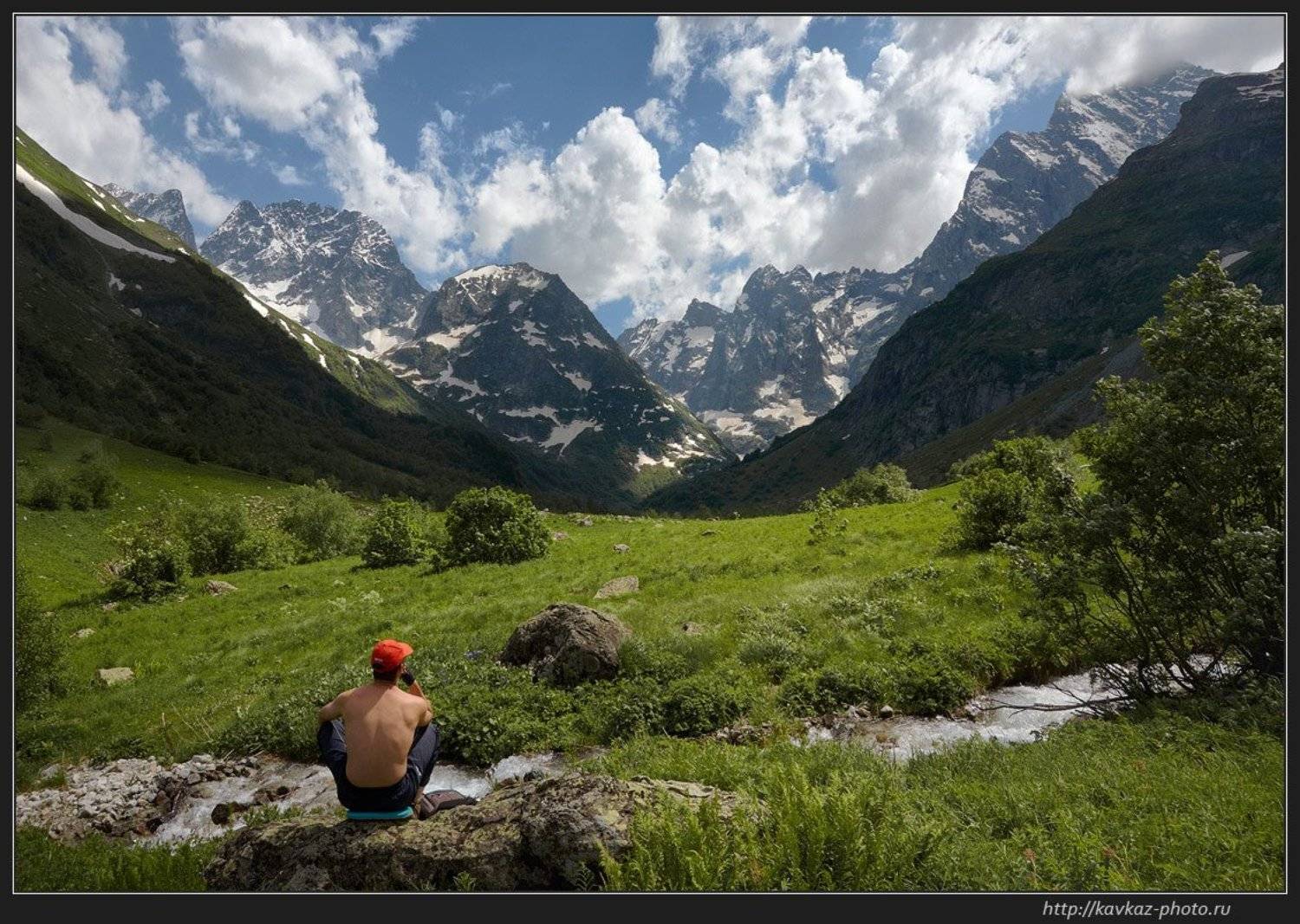 кавказ, горы, буульген, Николай Стюбко
