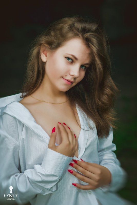 Девушка, Красивая, Портрет, Секс  фото превью