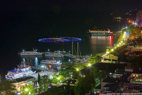Ночная Ялта