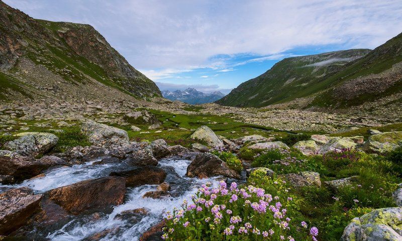 Долина Джалпакол. Утро