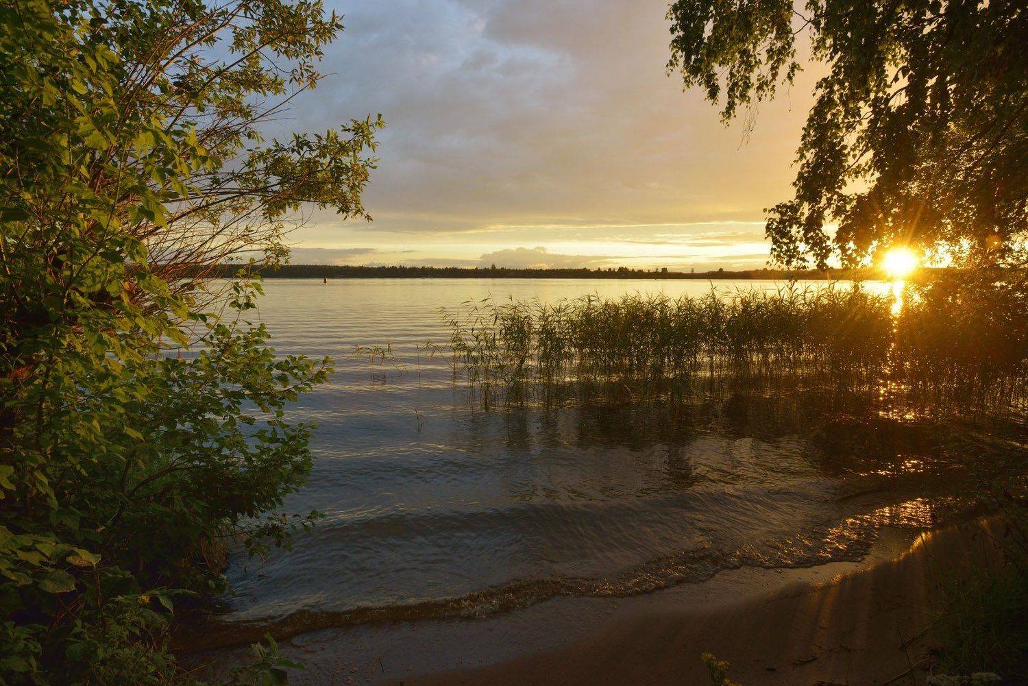 конаково, волга, закат, Сергей Седов