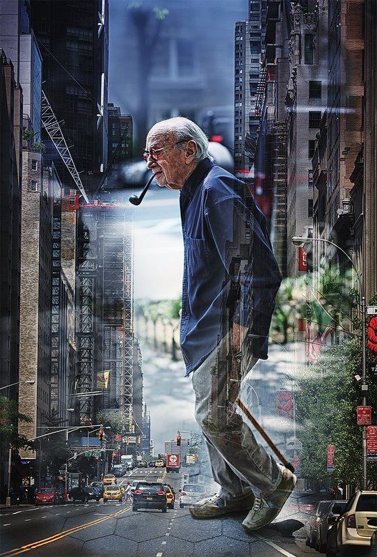 Одиночество в большом городе. фото превью