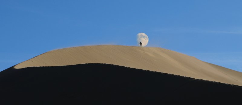 природа, шаварёв, фотография, Свидание с луной. фото превью