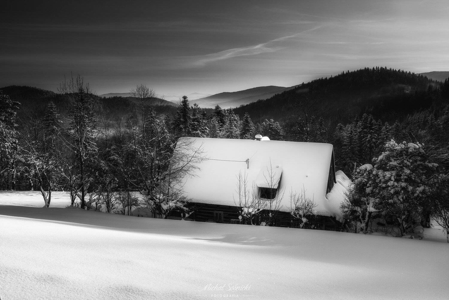 #poland #zawoja #benro #benq #pentax #winter #tree #amazing #best #snow #house #old #sunrise, Michał Sośnicki