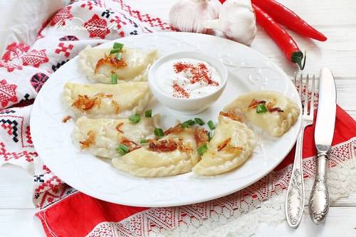 Вареники с картошкой
