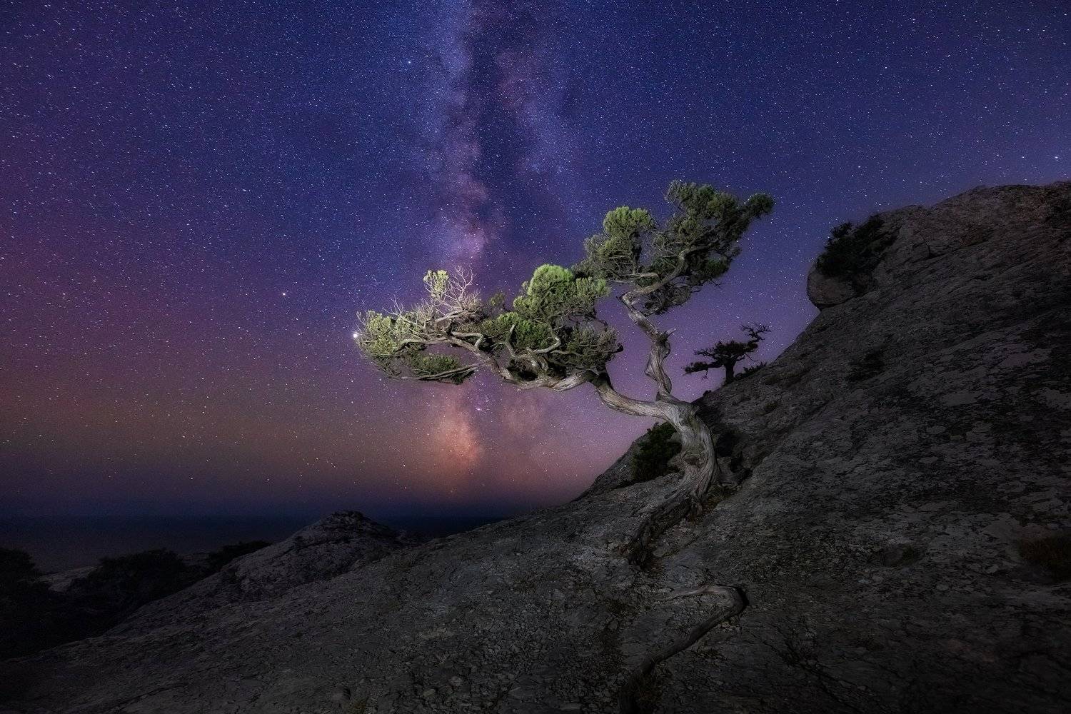 Космос, Крым, Новый Свет, Судак, Ночь, Млечный Путь, Konstantin Voronov