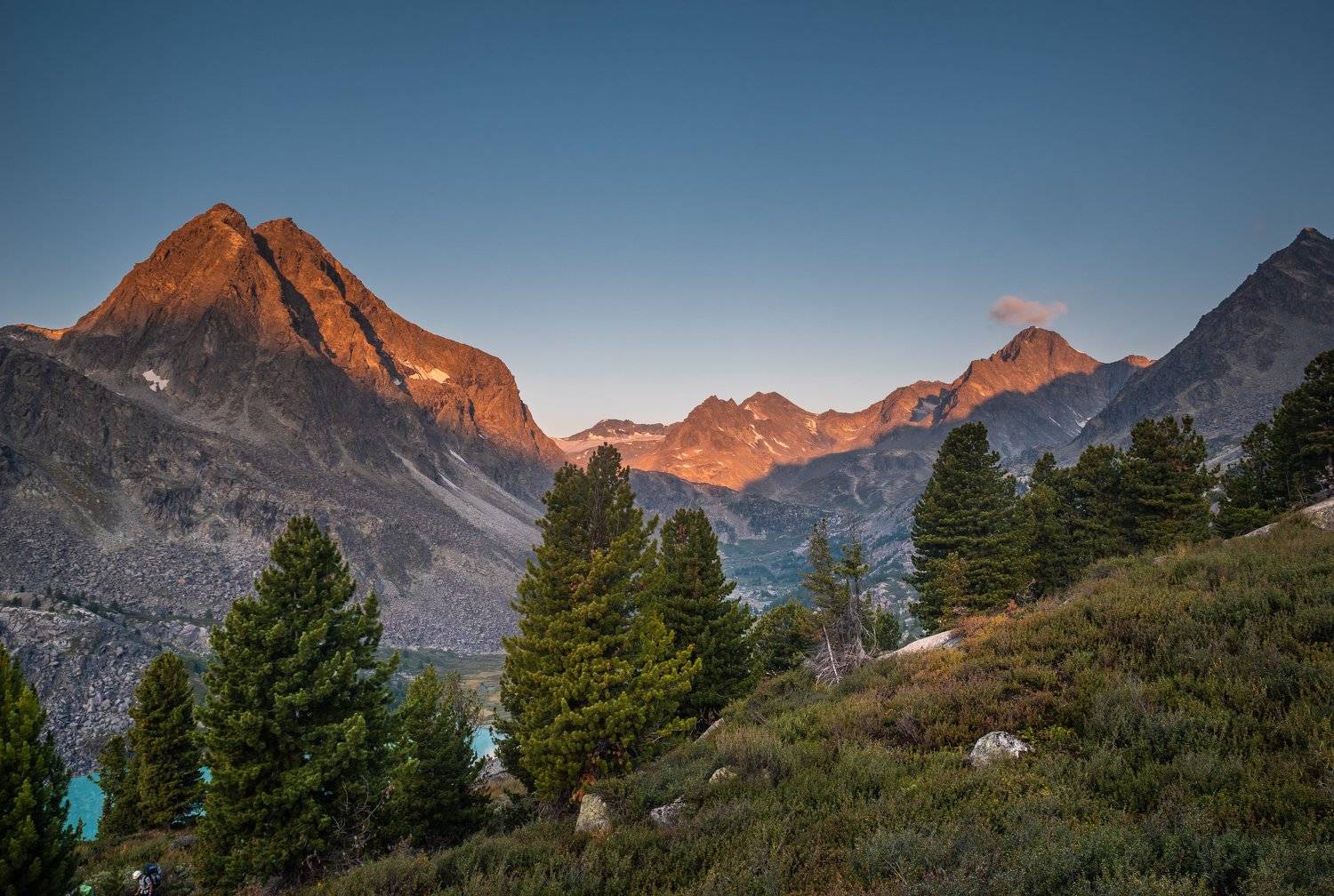 Алтай, Дарашколь, рассвет, горы, Evgeniy Khilkevitch
