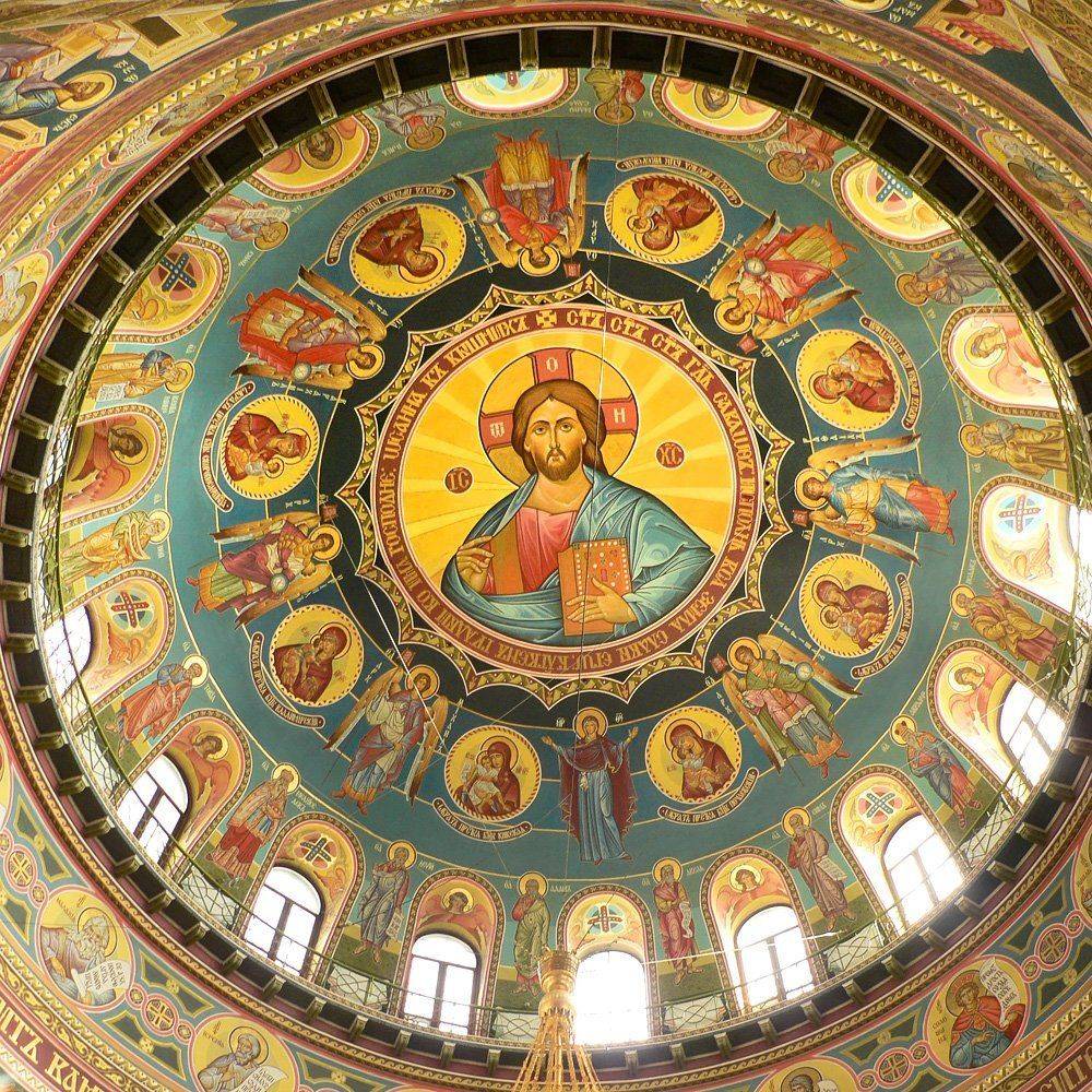 храм, роспись, купол, КарОл