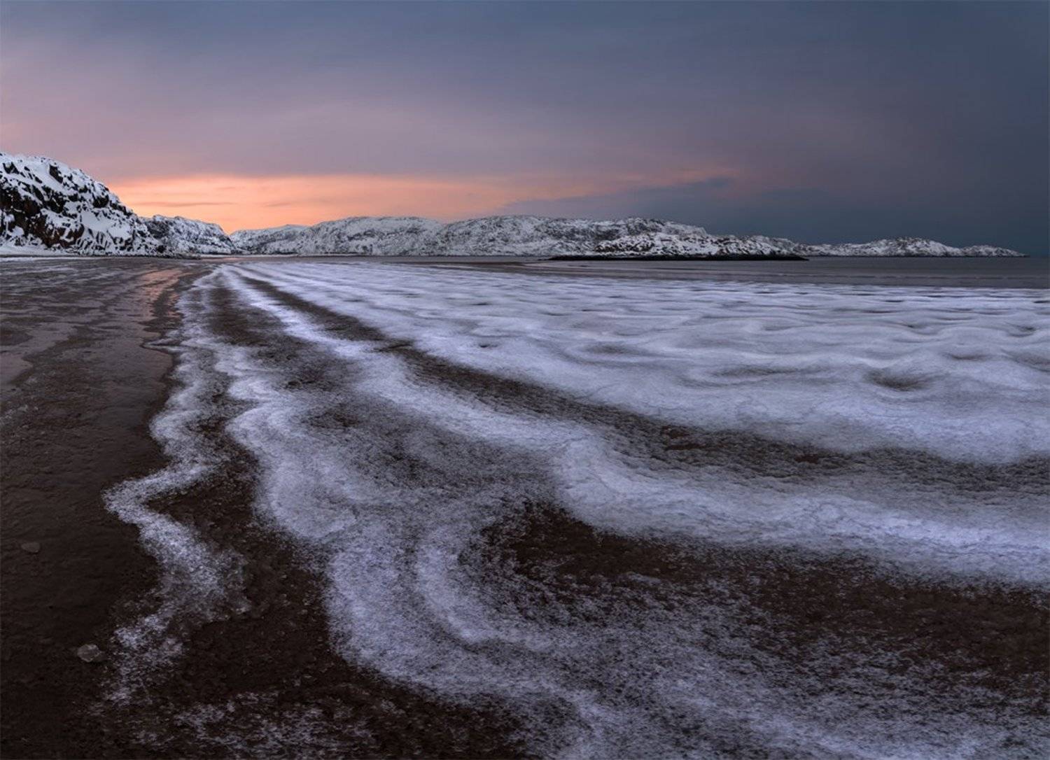 природа, пейзаж, север, кольский, панорама, природа россии, дикая природа, закат, свет, облака, вечер, тундра, Альберт Беляев