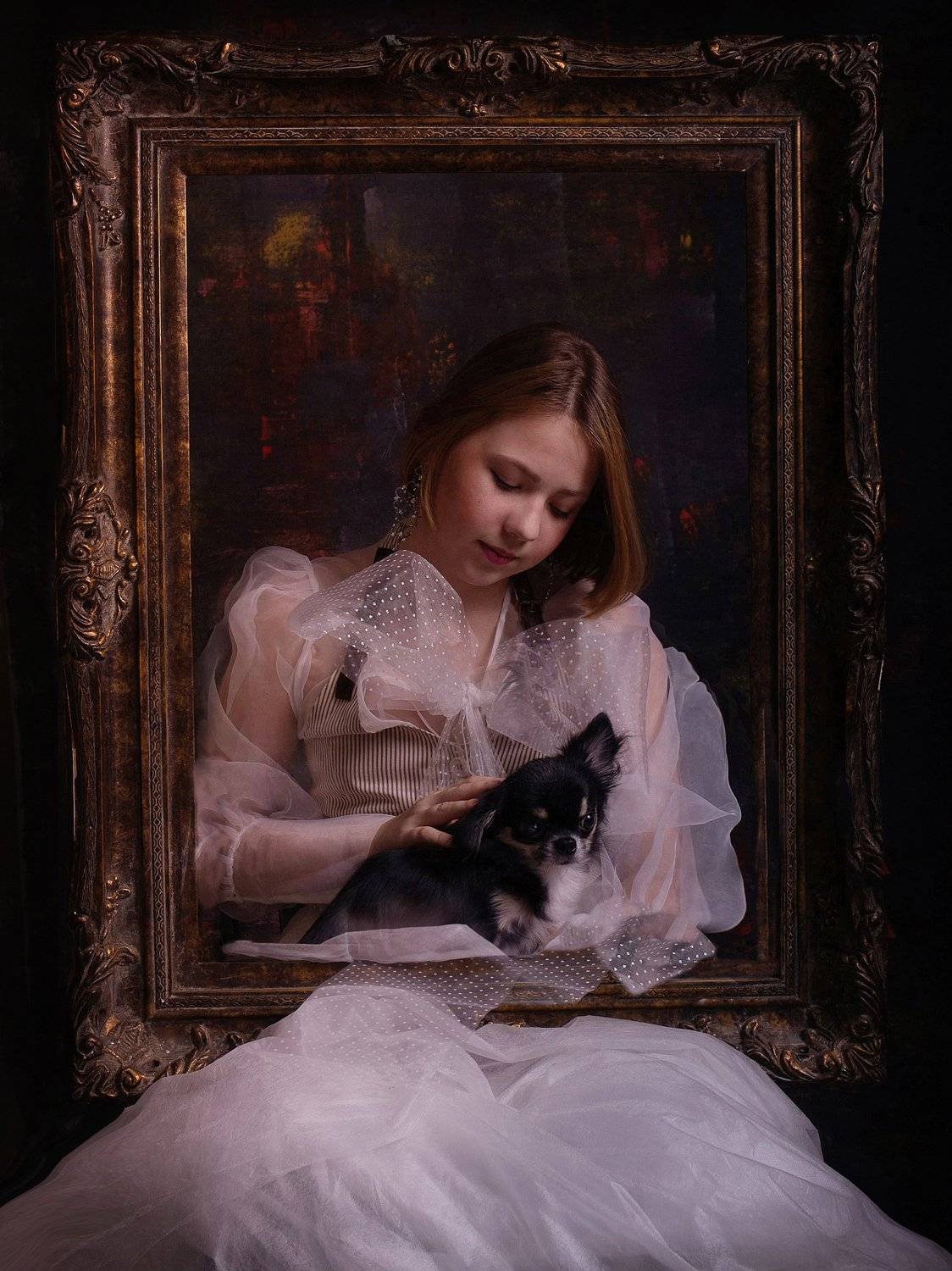 постановка цветная фотография детский портрет, Вера Шамраева