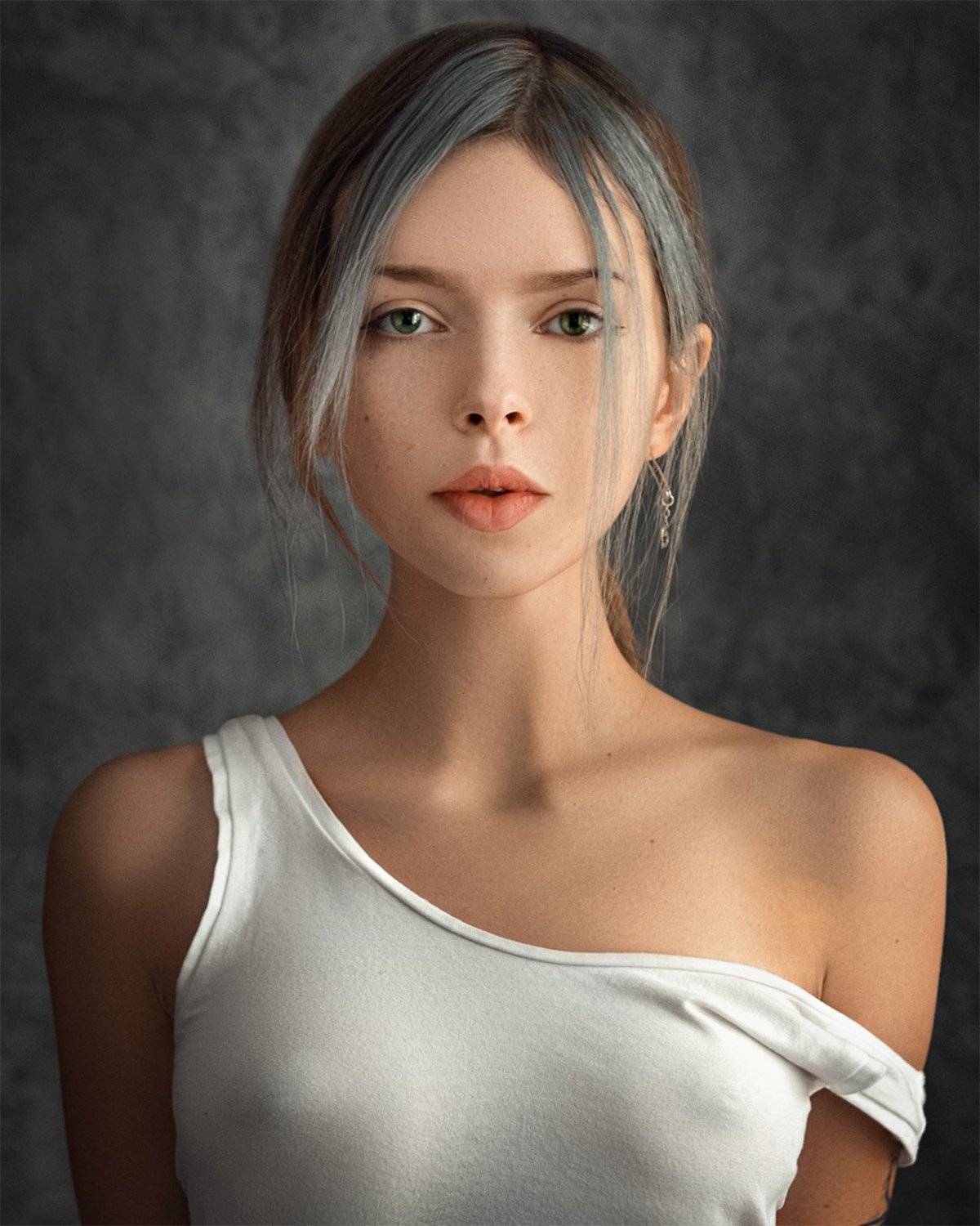 art, portrait, girl, model, арт, портрет, девушка, модель, Евгений Сибиряев