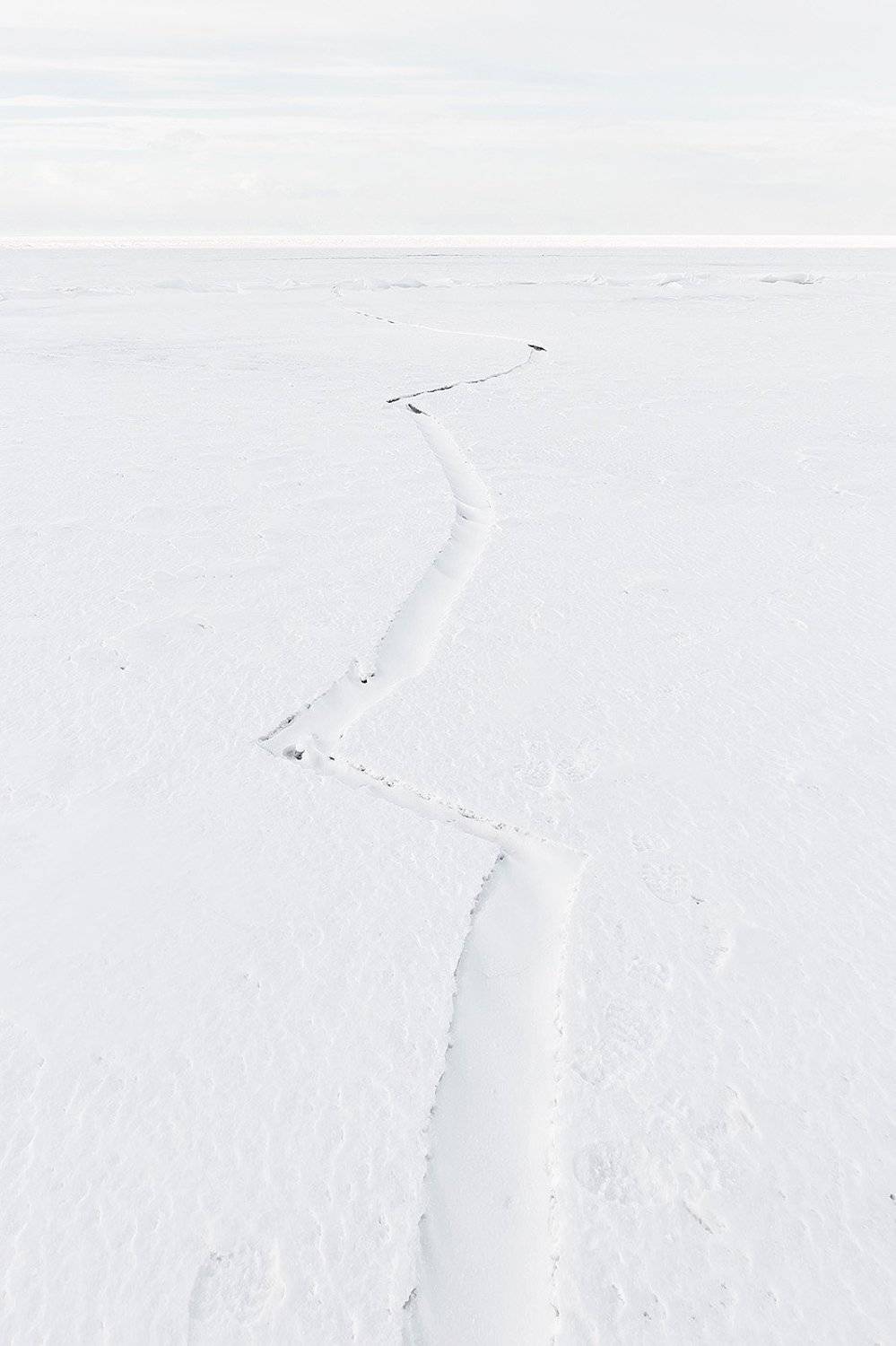 Байкал, трещина, зима, лёд, Россия, Алексей Закиров