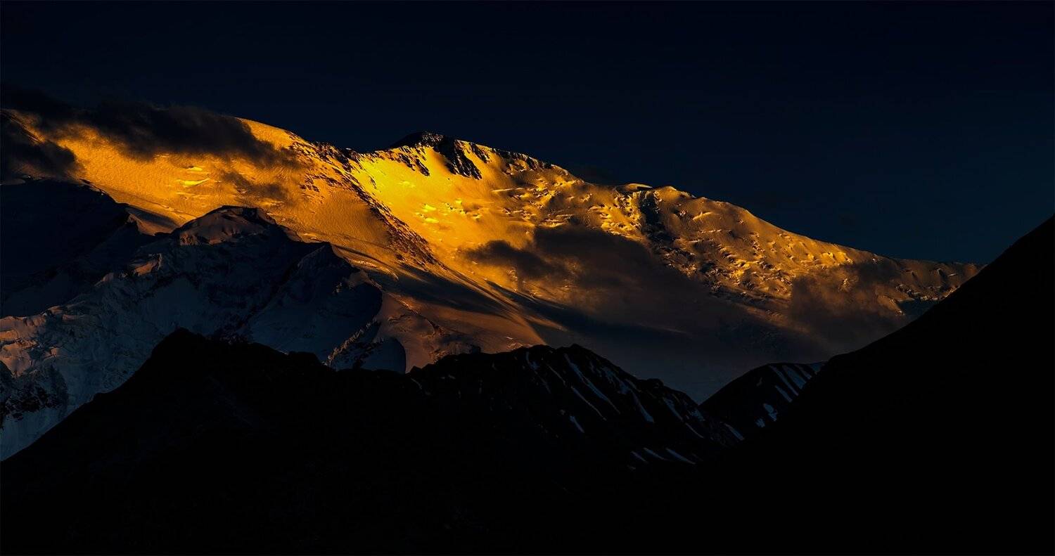 кыргызстан, горы, памиро-алай, пик ленина (7134m), Элина Магалимова