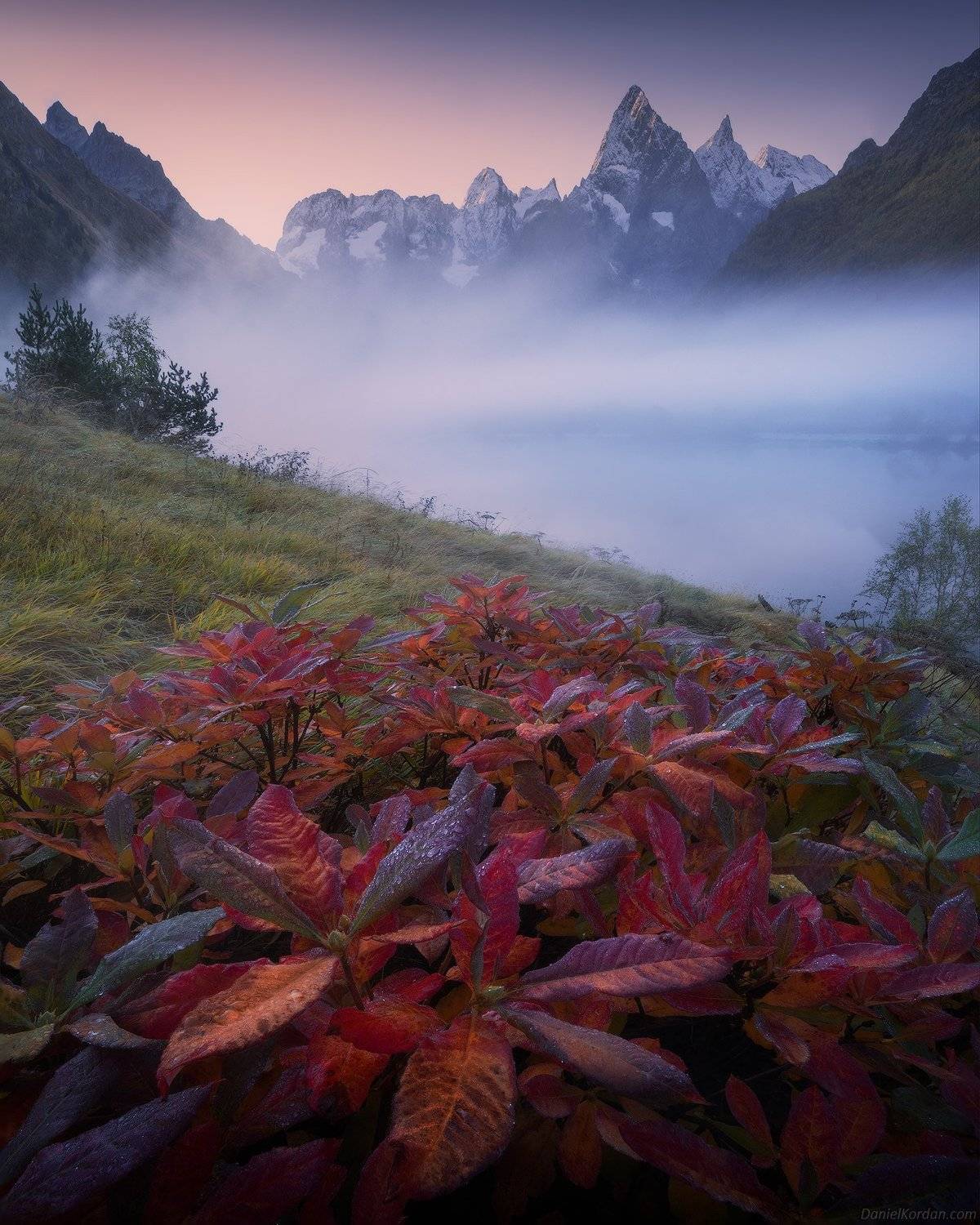 Домбай, Кавказ, Даниил Коржонов