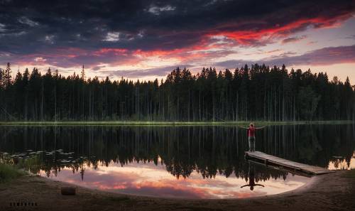 Провожая Солнце.