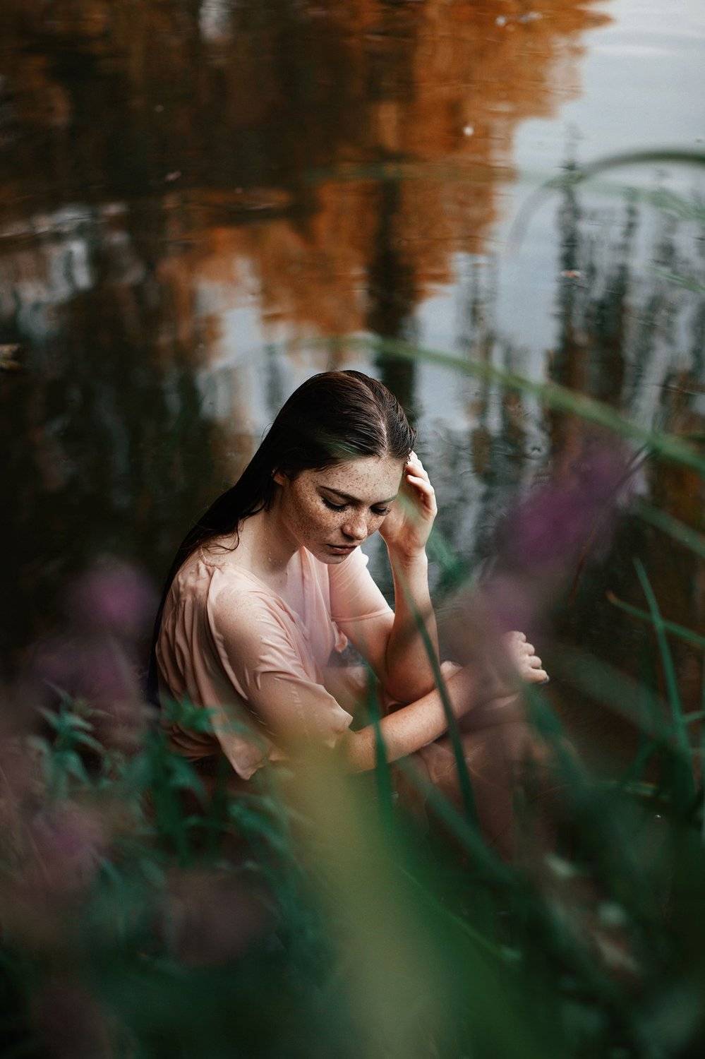 фото, девушка, портрет, озеро, photo, woman, portrait, canon, Елена Daedra Алферова