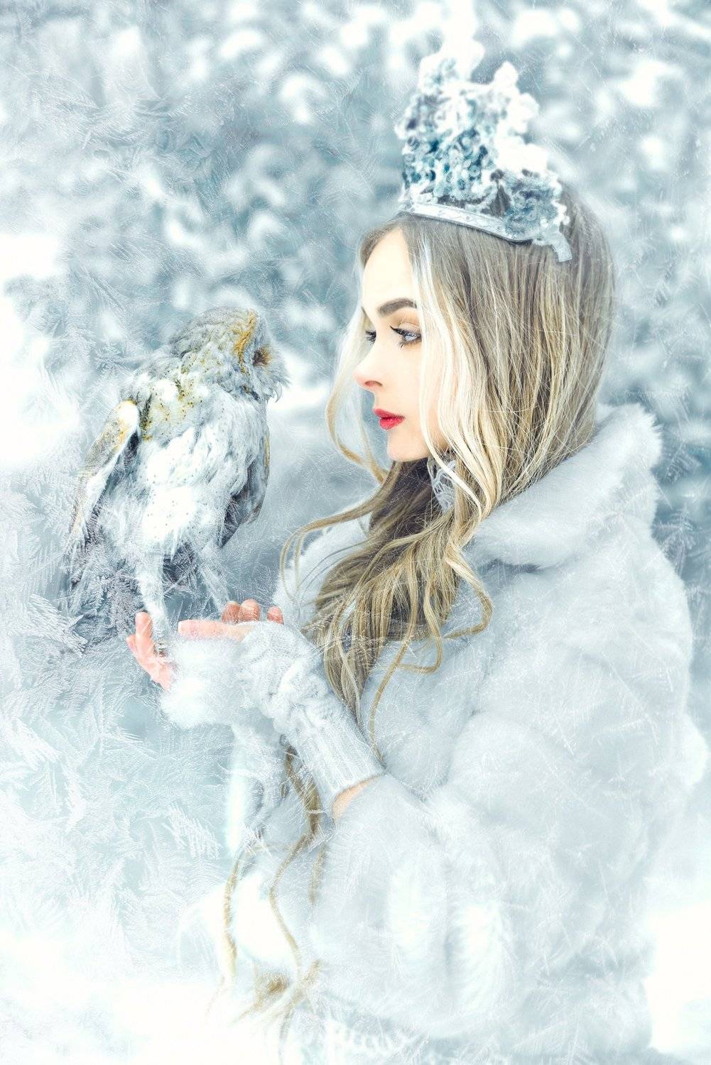 woman, portrait, conceptual, outdoors, winter, beauty, Руслан Болгов (Axe)