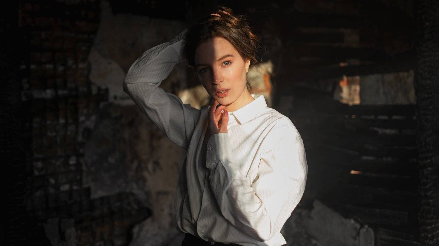 девушка, женщина, портрет, фешн, студийная съемка, санкт петербург, Oleg Kolomiychenko