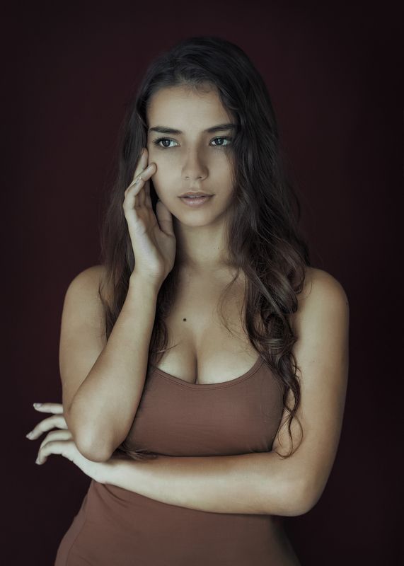 Canvas with beautiful Catarina. фото превью