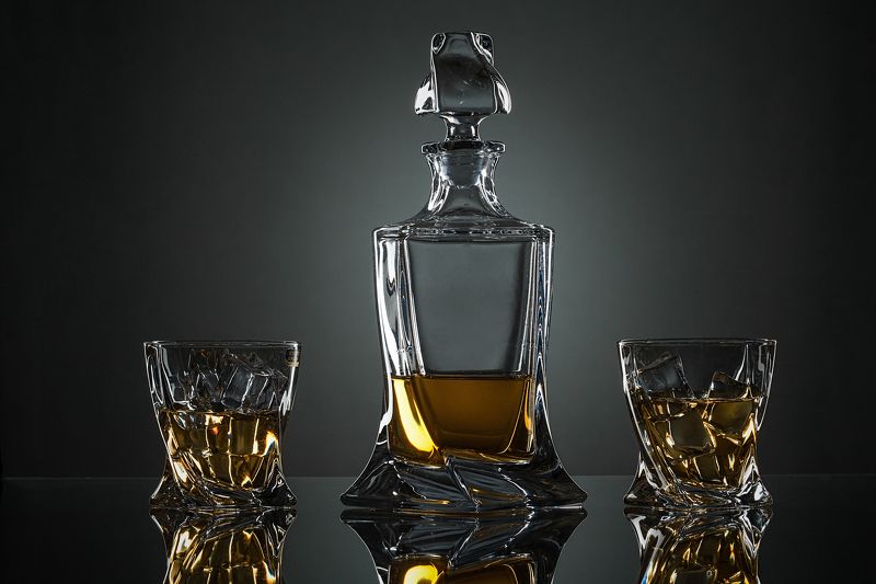 графин, бокал, виски, студия Набор для виски фото превью