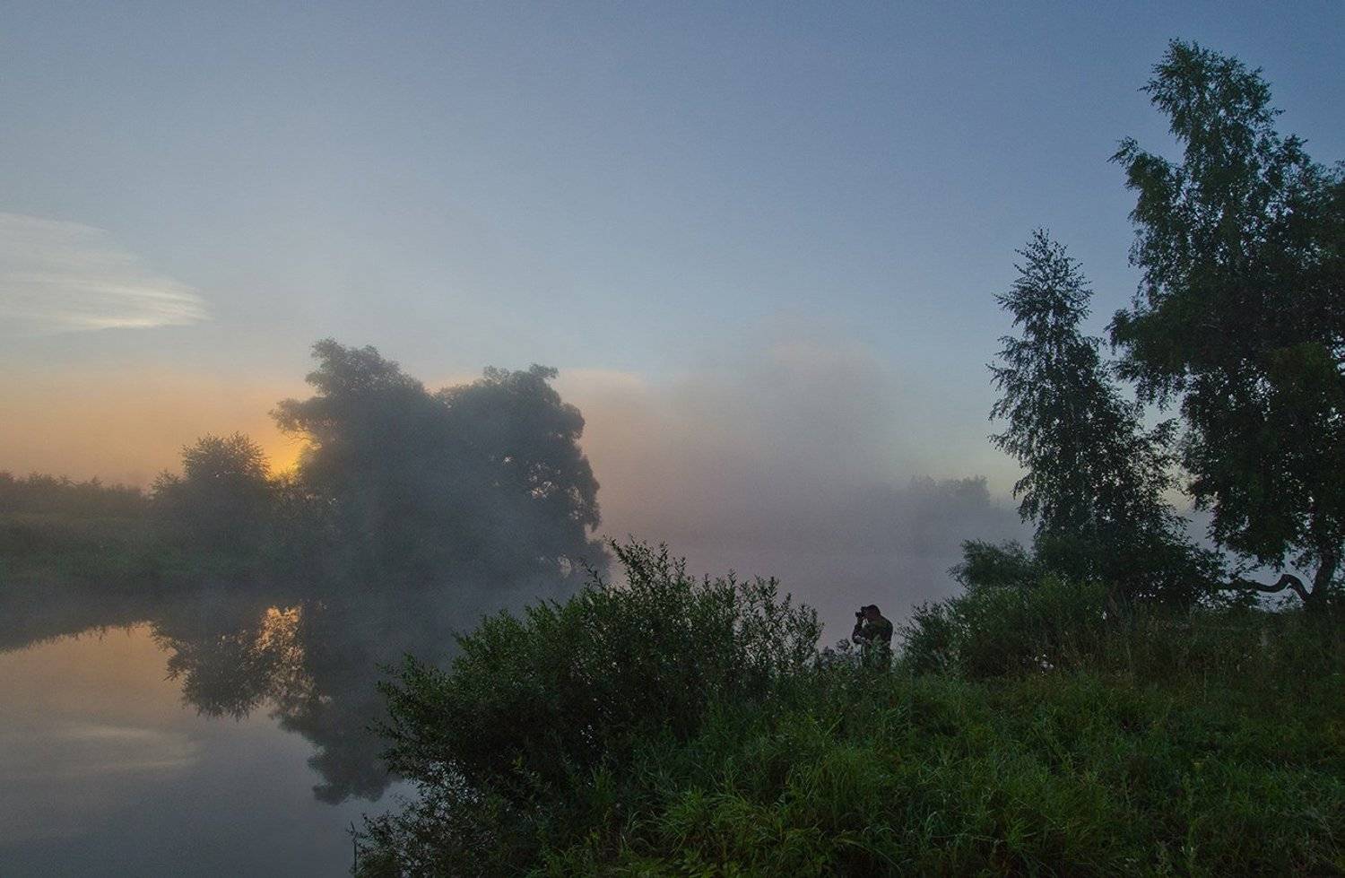 утро, рассвет, большие байдики, Михаил Агеев