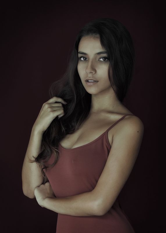 Canvas with beautiful Catarina. фото превью