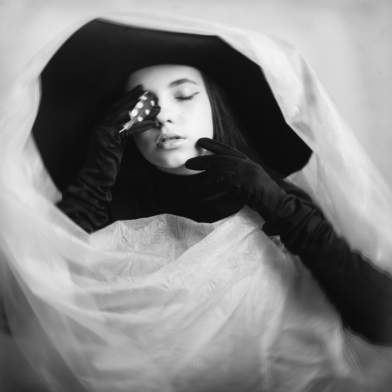 чб, портрет жанровый портрет  фото превью