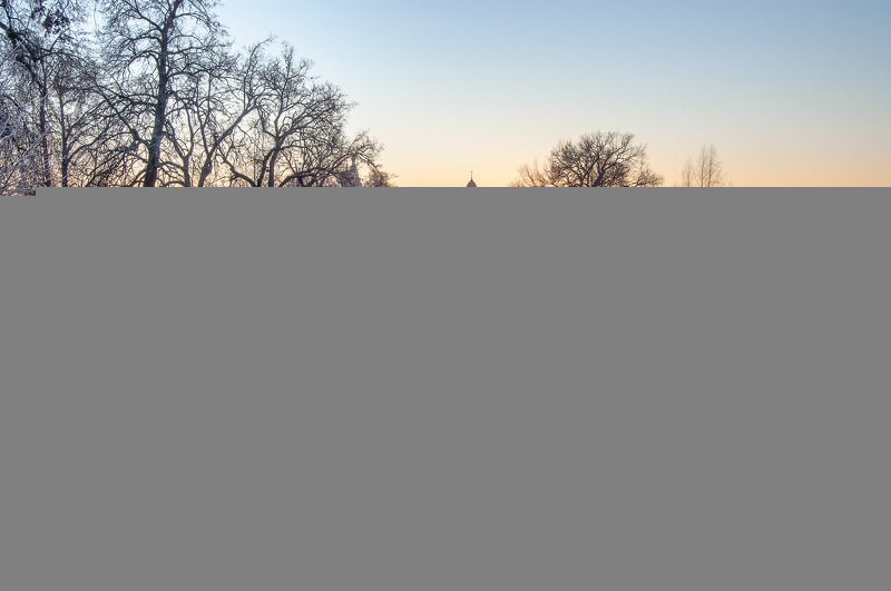 закат, рассвет, утро, вечер, мороз, зима, озеро, река, монастырь *** фото превью