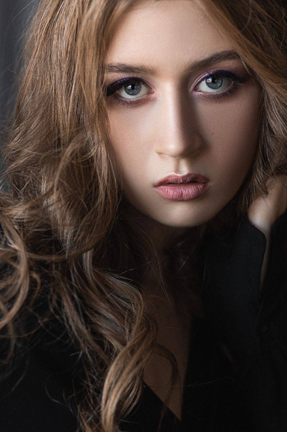 девушка, модель, портрет, фотосессия, студия, макияж, гламур, girl, beauty, perfect, pretty, model, modeling, young, portrait, make-up, творческий портрет, женский портрет, woman, young woman, glamour, Владимир Васильев