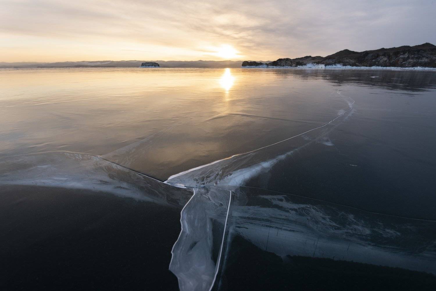 Байкал, лед, Елена Вторушина