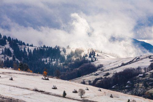 ПЕРВОЕ УТРО ПЕРВОГО СНЕГА. /серия/