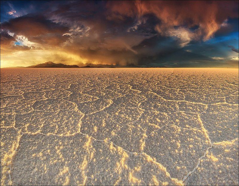 Altiplano, Bolivia, Salar de uyuni, Sunset, Альтиплано, Боливия, Гроза, Закат, Латинская америка *** фото превью