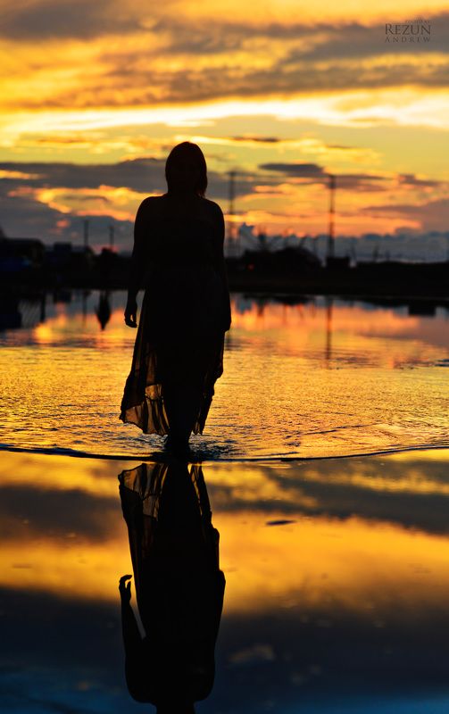 На закате фото превью