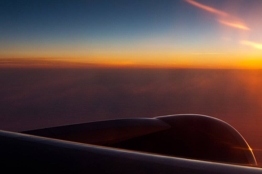 рассвет, полёт., Сергей Краснощёков