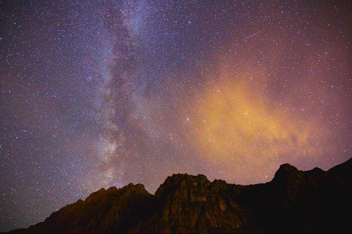 Stars — Night — Perseids