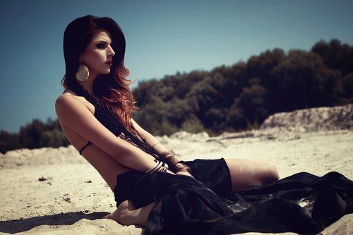Wind and sand...