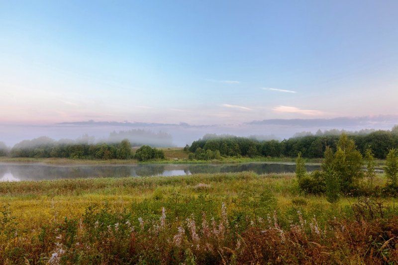 Рассветный туман фото превью
