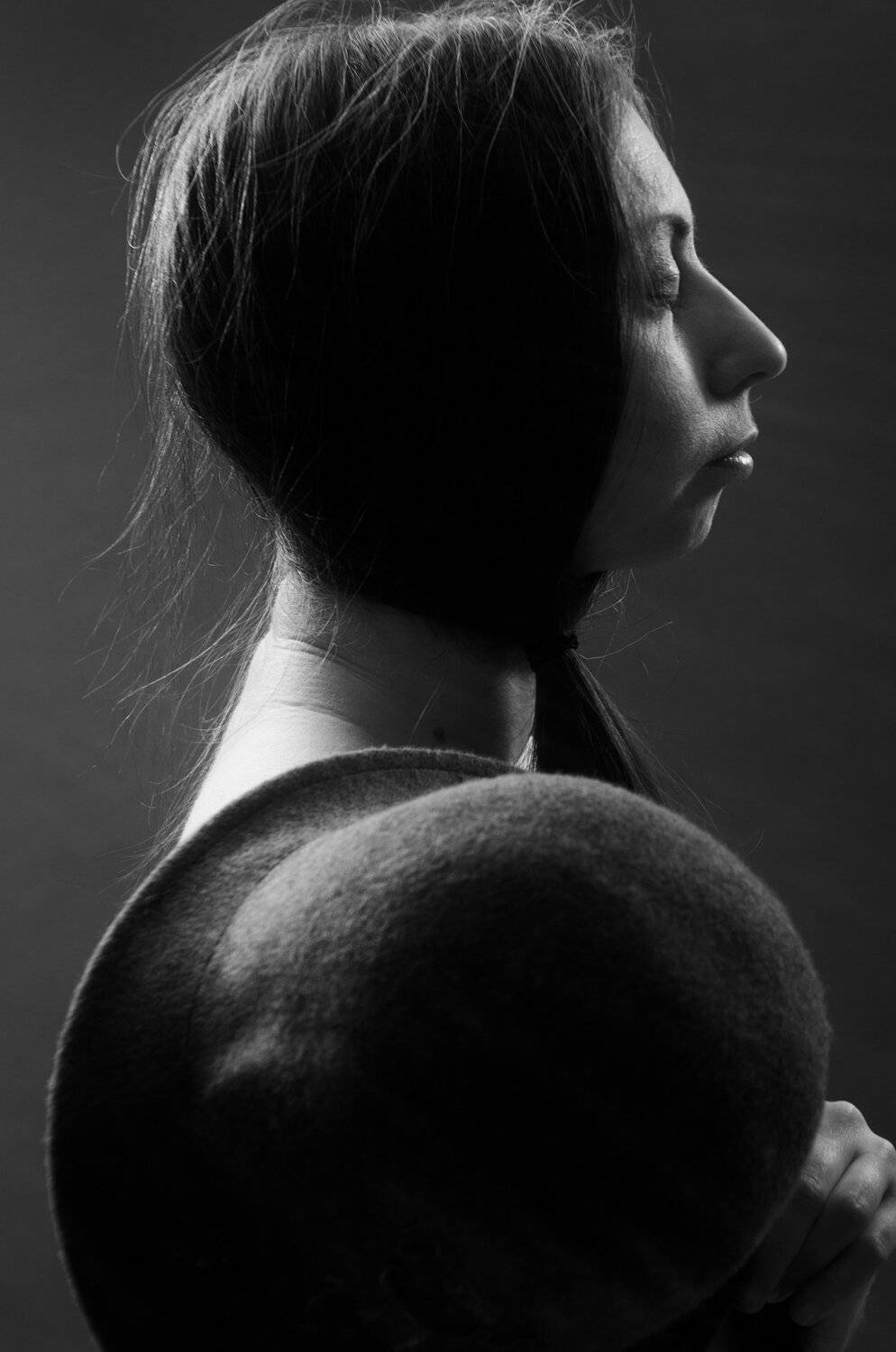 черно-белая фотография, художественная фотография, автопортрет,, Anastasiya Kostyleva