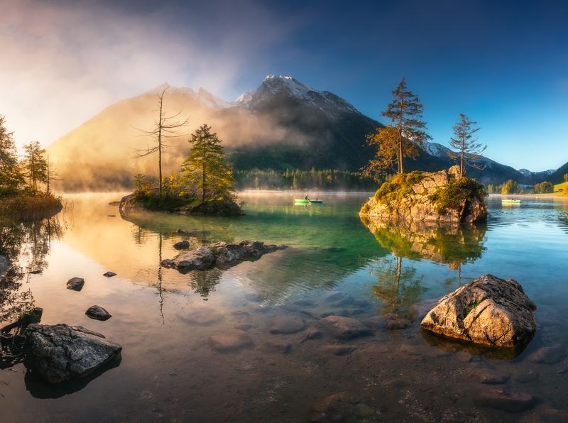 Bavarian lake