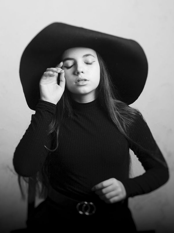 чб, портрет жанровый портрет  фото превью