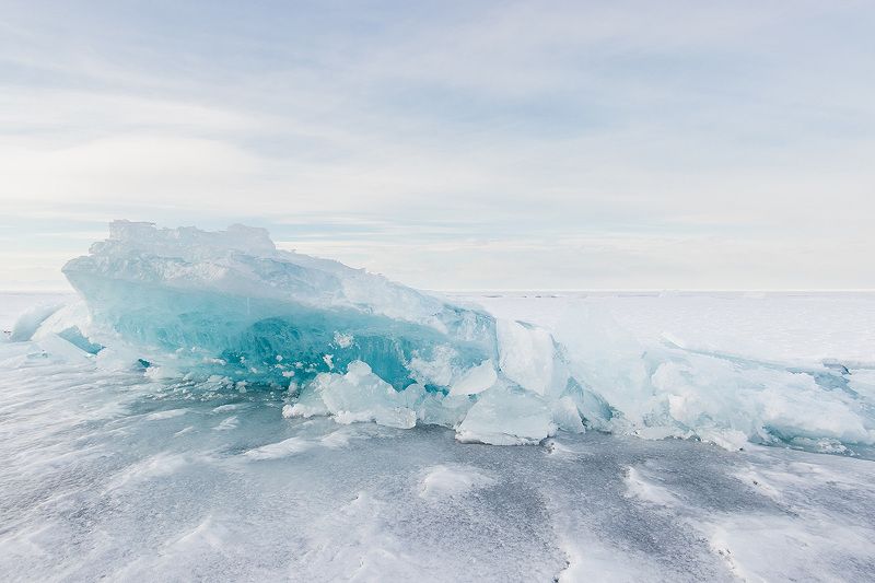 Байкал, пузырьки, зима, лёд, Россия Надав фото превью