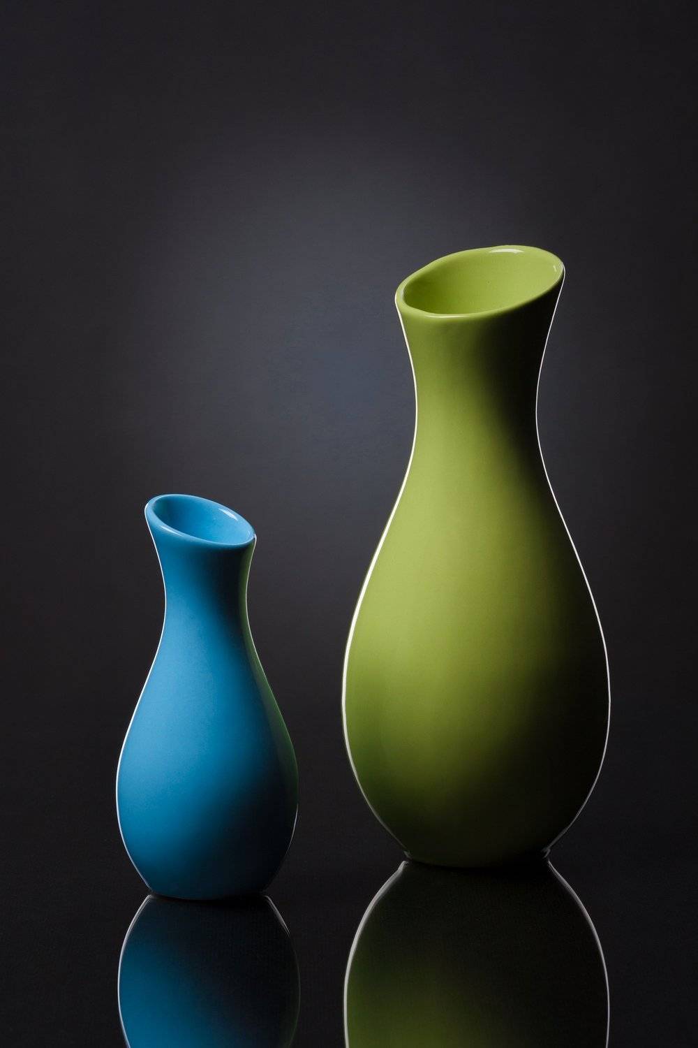 вазы, студия, фон, свет, тени, Евгений Дёгтев
