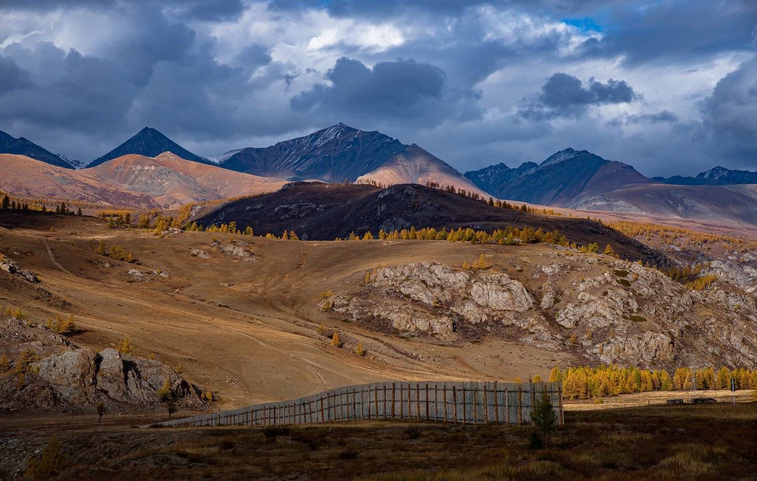 алтай. осень. горы., Евгений Дроботенко