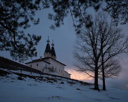 Январское утро в Ферапонтово
