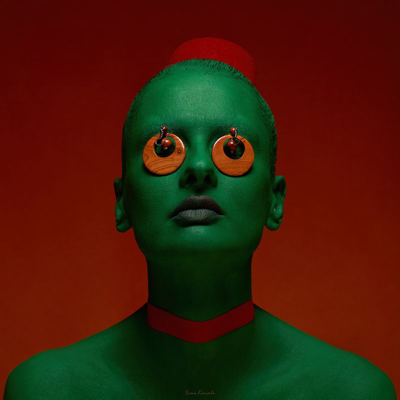 Флаг, красный, зеленый, красный, диктатура, бюллетень, глазница, на крючке, глаза, шея, удавка, кровь Жыве! фото превью