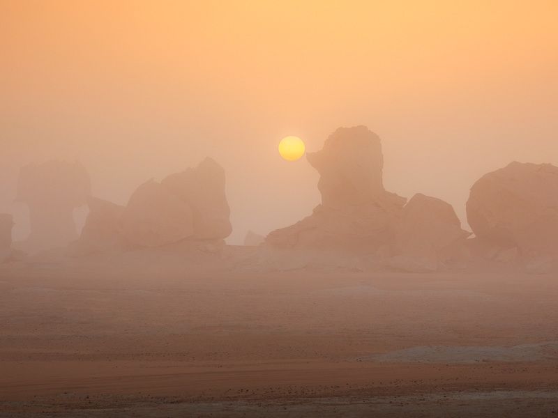Белая пустыня, Египет фото превью